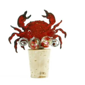 Wine Cork Crab Bottle Stopper Image