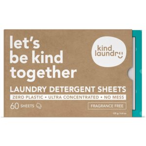 Eco Laundry Detergent Sheets Fragrance 60 Count Pack Image
