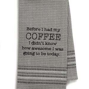 Kitchen Towel Coffee Awesome Image