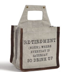 Recycled Canvas Beer Drink Up Retirement Image