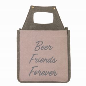 Recycled Canvas Beer Caddies Friends Image